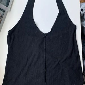 Nordstrom Black Halter Top